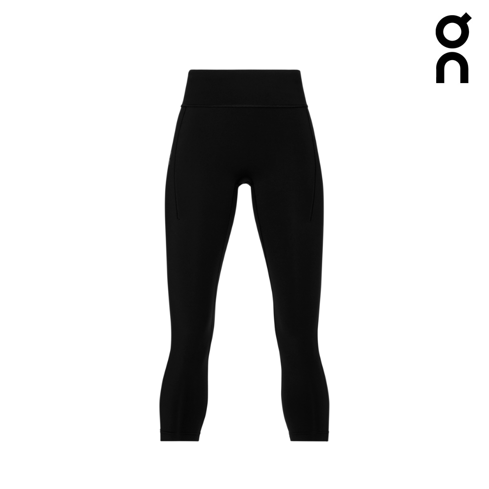 On Women Performance Tights 7/8 - Black