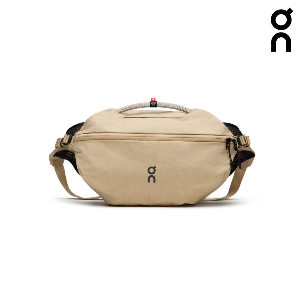 On Unisex Sling Pack 9L - Sand / Black – Running Lab Malaysia On Unisex Sling Pack 9L - Sand / Black – Running Lab Malaysia