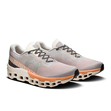 On Men Cloudmonster 2 - Glacier / Tangerine