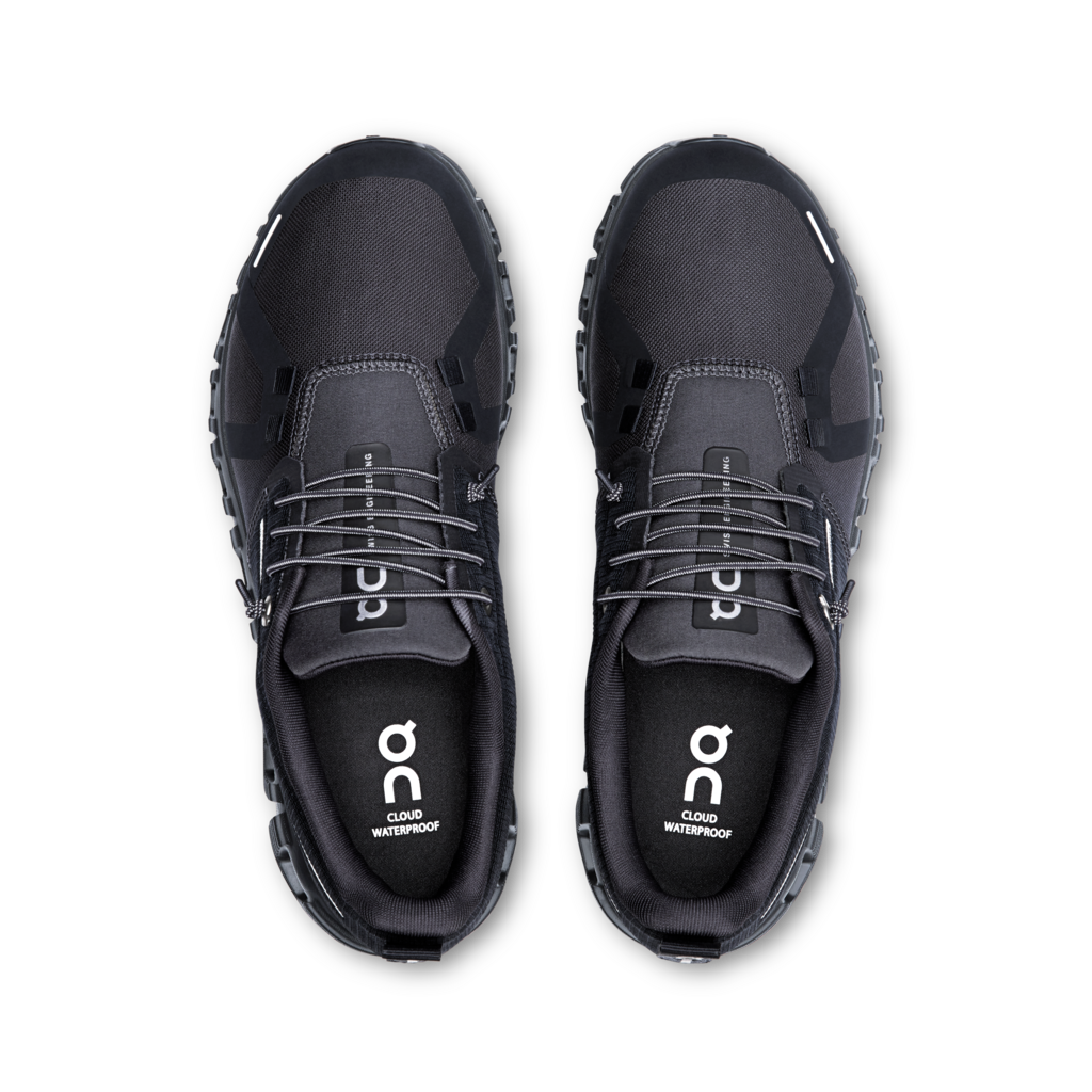 On Women Cloud 6 Waterproof - Black / Black