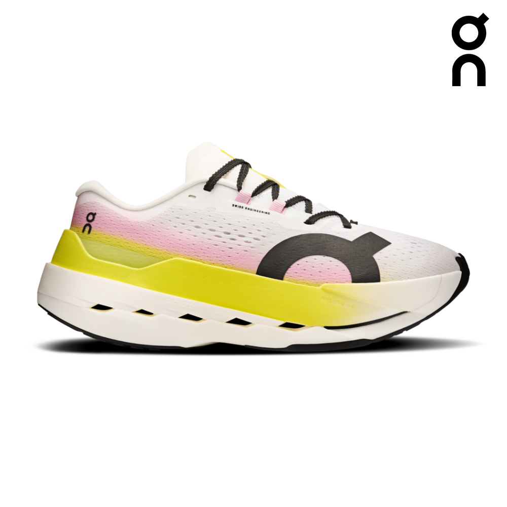 On Women Cloudboom Max - Lime / Raspberry