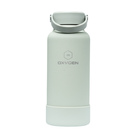 Oxygen Talon 1000ml Stainless Steel Bottle - Light Grey