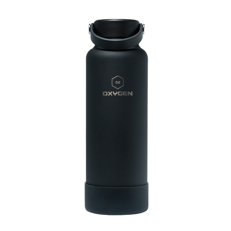 Oxygen Talon 1150ml Stainless Steel Bottle - Black