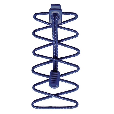 Nathan Sports Run Laces - Surf The Web Blue