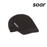 SOAR Running Unisex Ultra Race Cap - Black