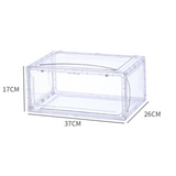 Oxygen Shoe Storage Organiser - Transparent White