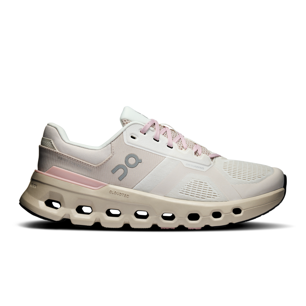 On Women Cloudrunner 2 Wide - Ivory / Mauve