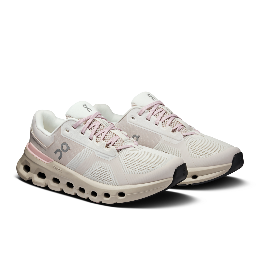 On Women Cloudrunner 2 Wide - Ivory / Mauve