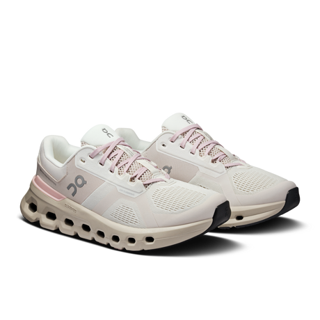 On Women Cloudrunner 2 Wide - Ivory / Mauve