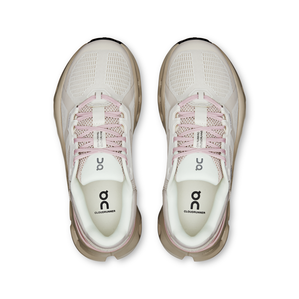 On Women Cloudrunner 2 Wide - Ivory / Mauve