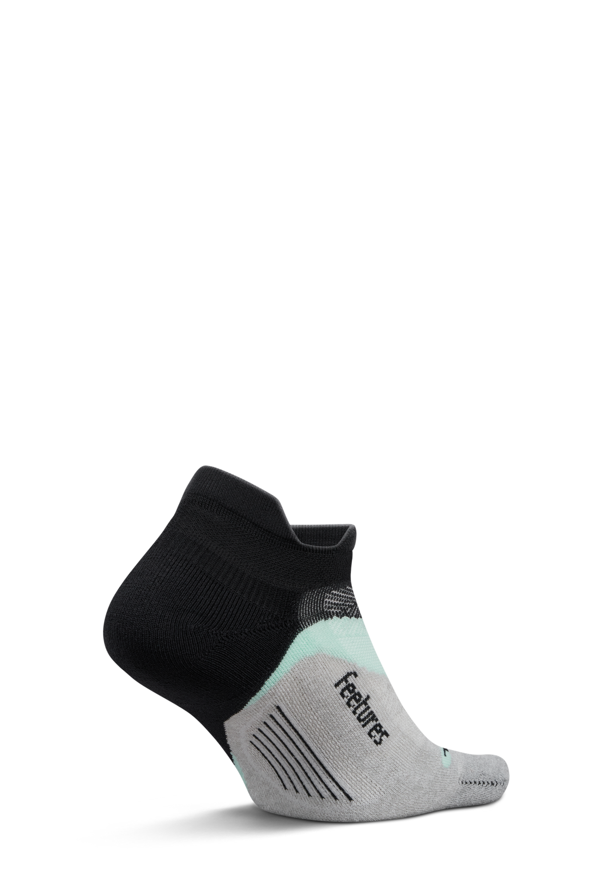 Feetures Active Elite Light Cushion No Show Tab - Mint Chip