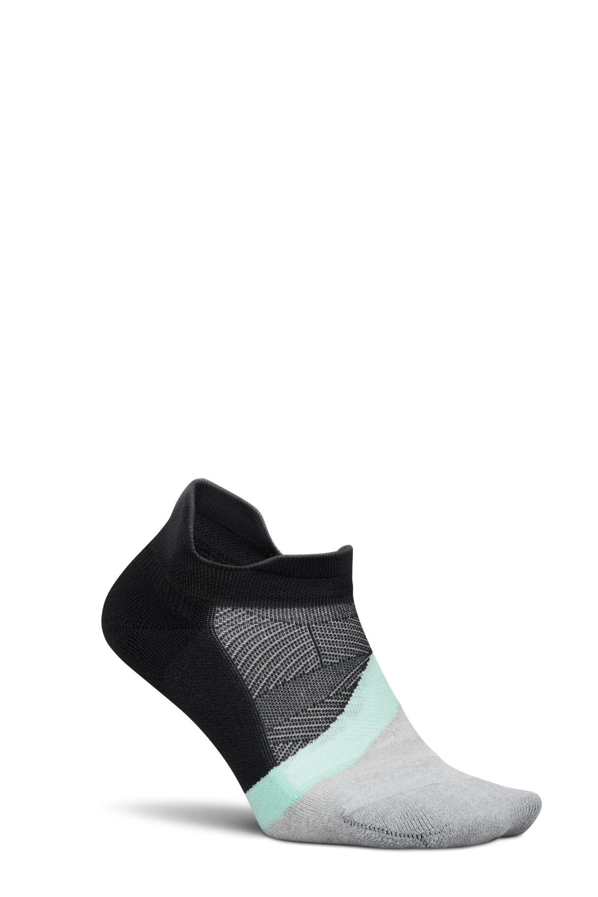 Feetures Active Elite Light Cushion No Show Tab - Mint Chip