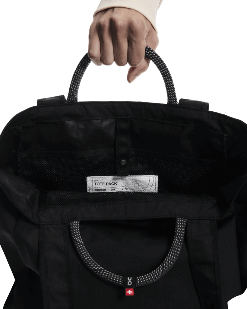 On Unisex Tote Pack 25L - Black
