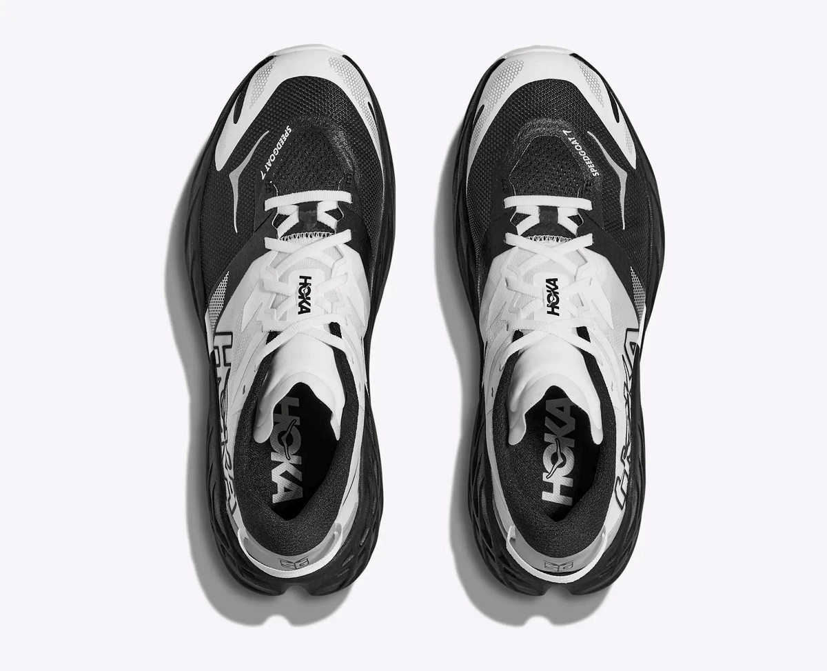 HOKA Women Speedgoat 7 Wide - Black / White