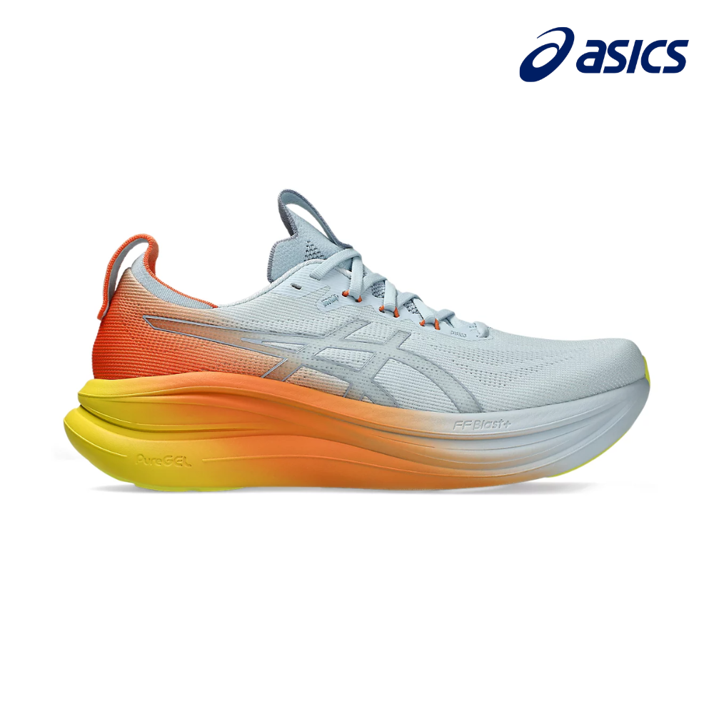 ASICS Men Gel-Nimbus 28 - Sky / Sun Peach