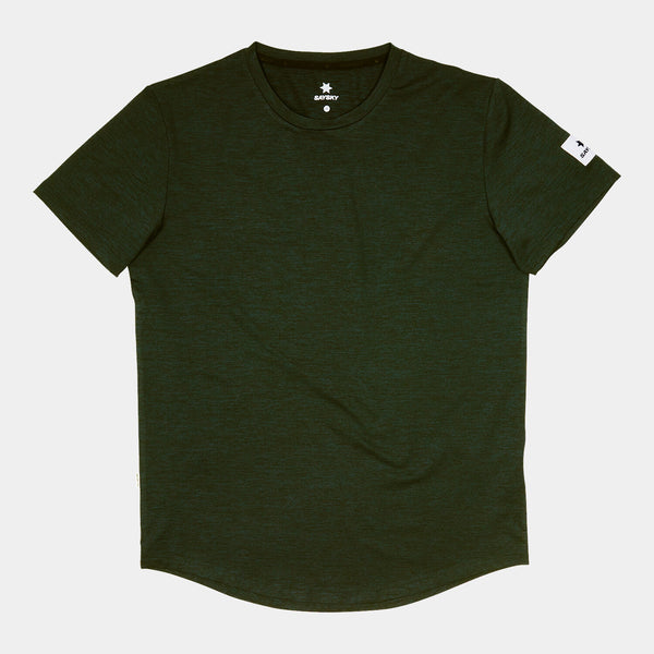 SAYSKY Men Clean Pace T-Shirt - Green