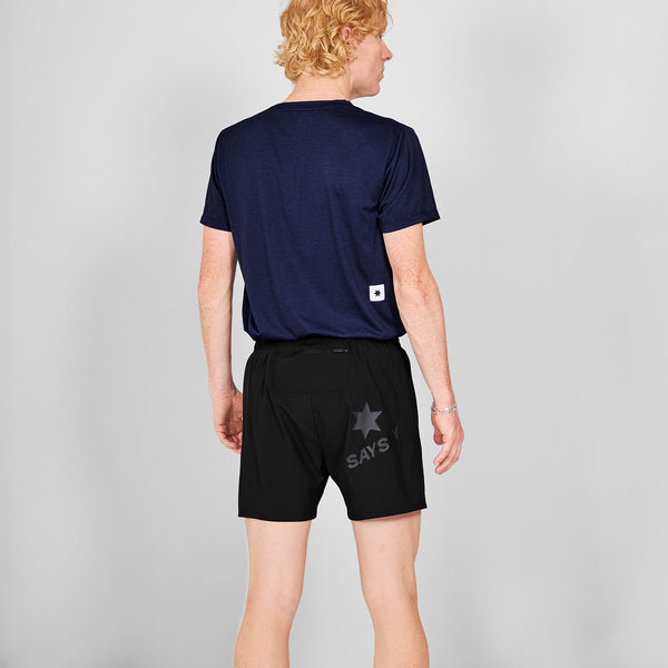 SAYSKY Men Pace Shorts 5'' - Black – Running Lab Malaysia