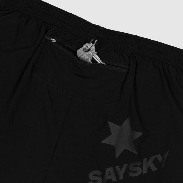 SAYSKY Men Pace Shorts 5'' - Black