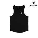 SAYSKY Men Clean Combat Pro Singlet - Black