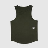 SAYSKY Men Clean Combat Pro Singlet - Green