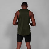 SAYSKY Men Clean Combat Pro Singlet - Green