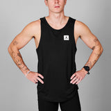 SAYSKY Men Clean Combat Pro Singlet - Black
