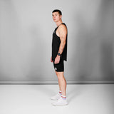 SAYSKY Men Clean Combat Pro Singlet - Black