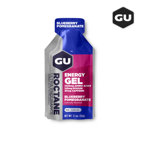 (6 Packs) GU Roctane Gel Blueberry Pomegranate - Expiry Date: Aug 2026