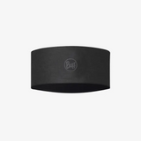 BUFF® CoolNet UV Wide Headband - Solid Black OS