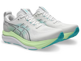 ASICS Men Gel-Kayano 33 Wide - White / Energy Aqua