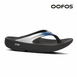 OOFOS Women OOlala Luxe - Shimmer Blue