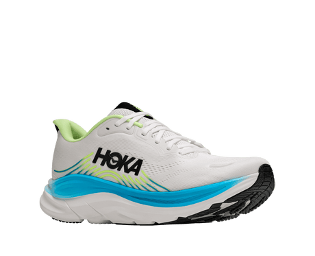 HOKA Men Clifton 11 Wide - Frost / Black
