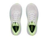 HOKA Women Clifton 11 Wide - Frost / Neon Yuzu