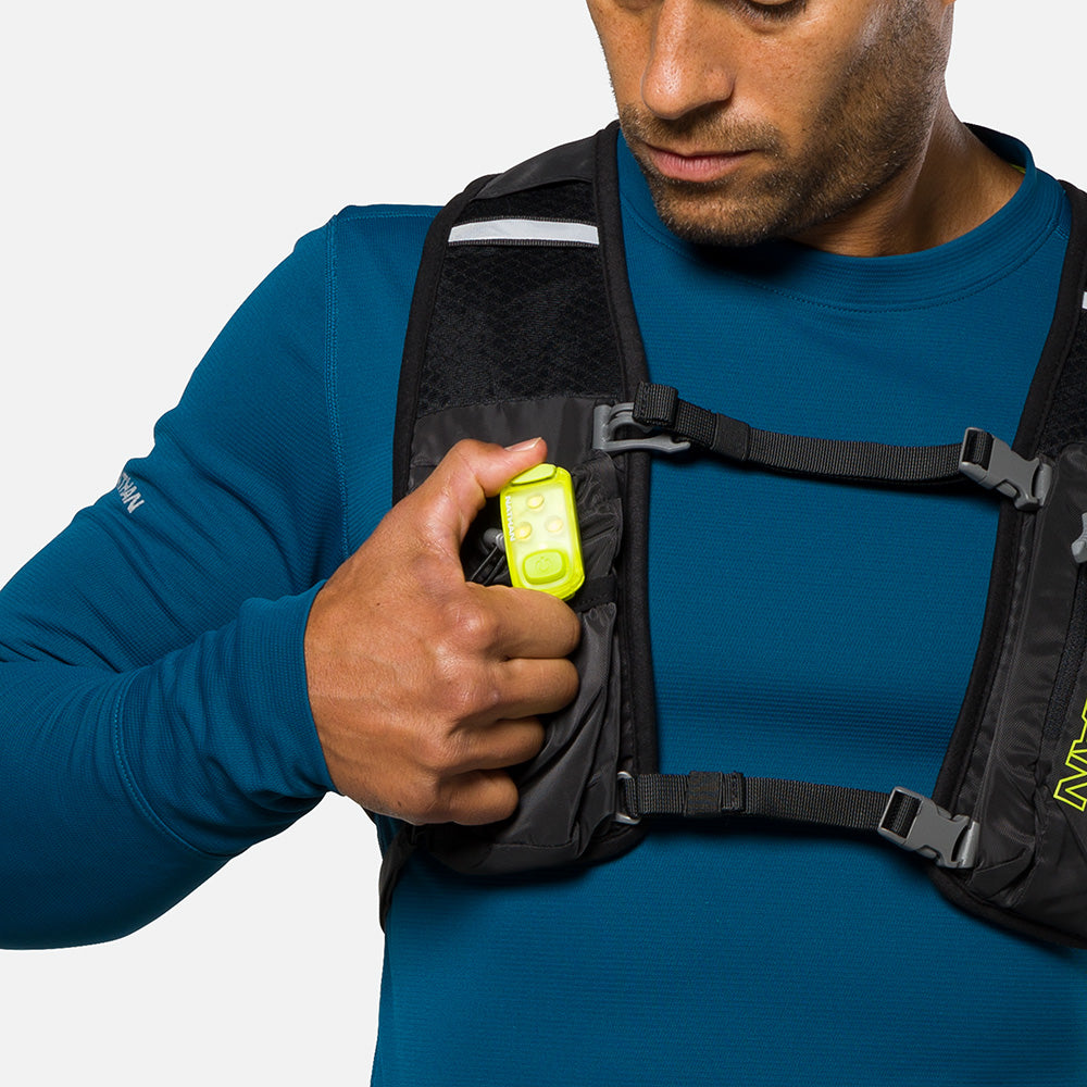 Nathan Sports StrobeLight 2.0 Safety LED Light Clip - Safety Yellow