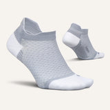 Feetures Plantar Fasciitis Relief Light Cushion No Show Tab - Gray