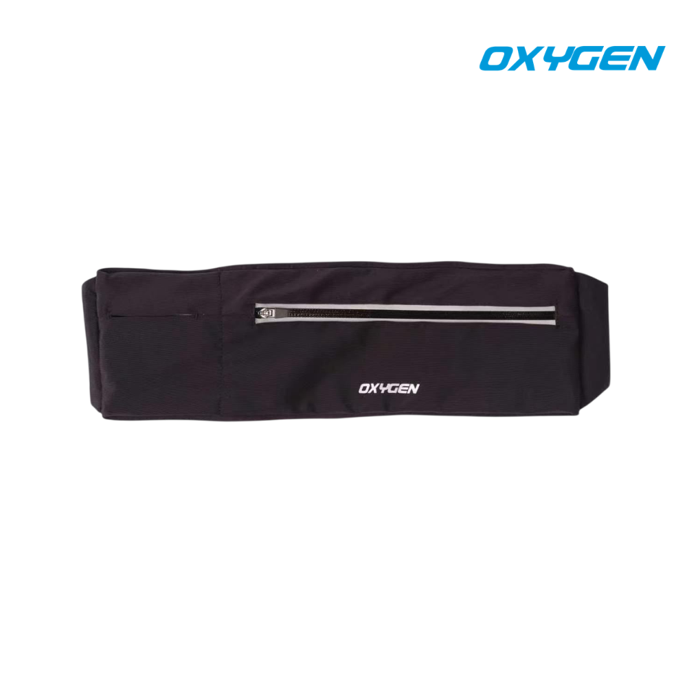 Oxygen Double Pocket Waist Belt - Black