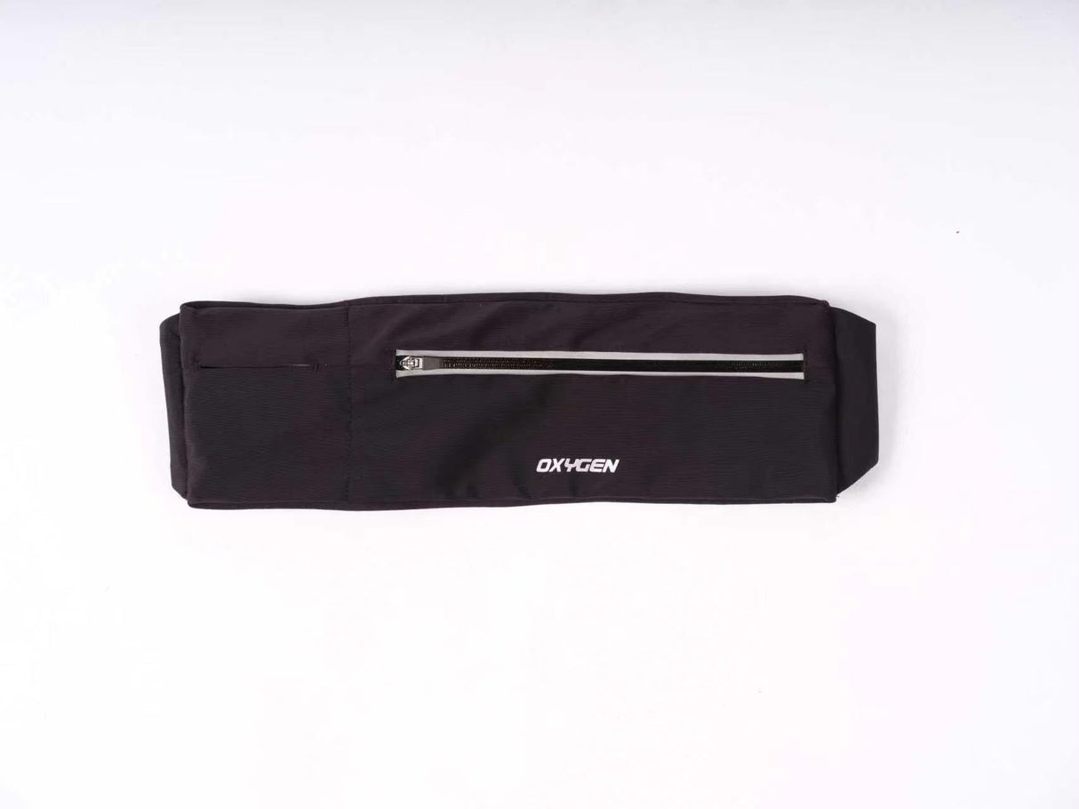 Oxygen Double Pocket Waist Belt - Black