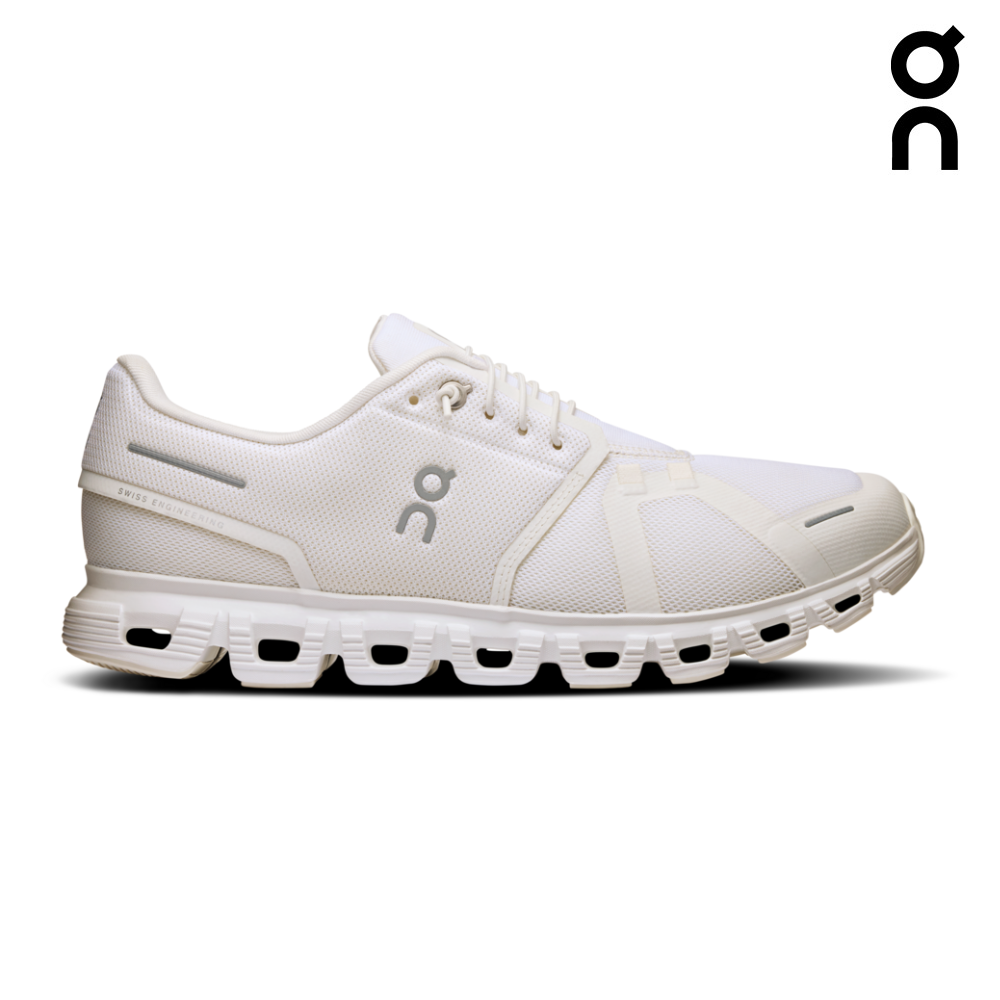 On Men Cloud 6 Wide - White / White