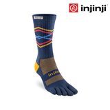 Injinji Trail Midweight Crew Coolmax - Denim