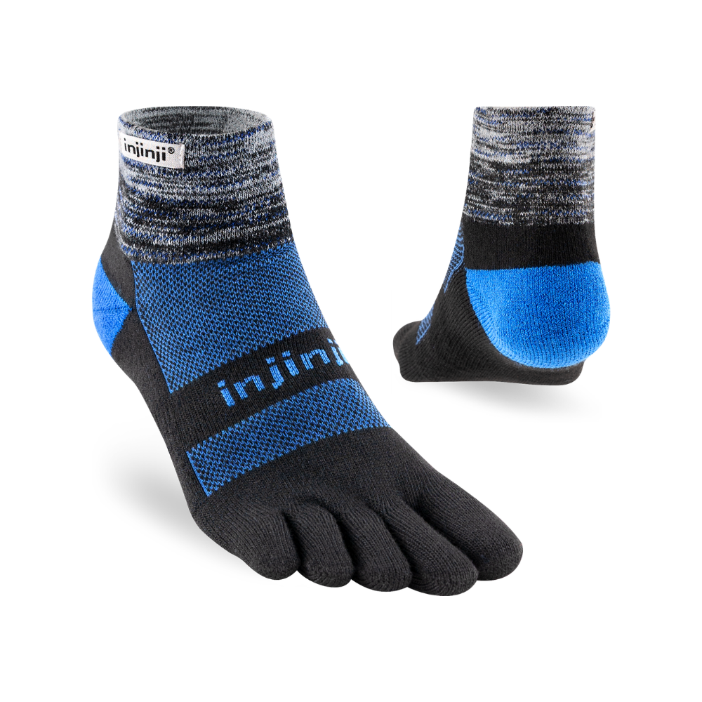 Injinji Trail Midweight Mini-Crew Coolmax - Storm