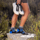 Injinji Trail Midweight Mini-Crew Coolmax - Storm
