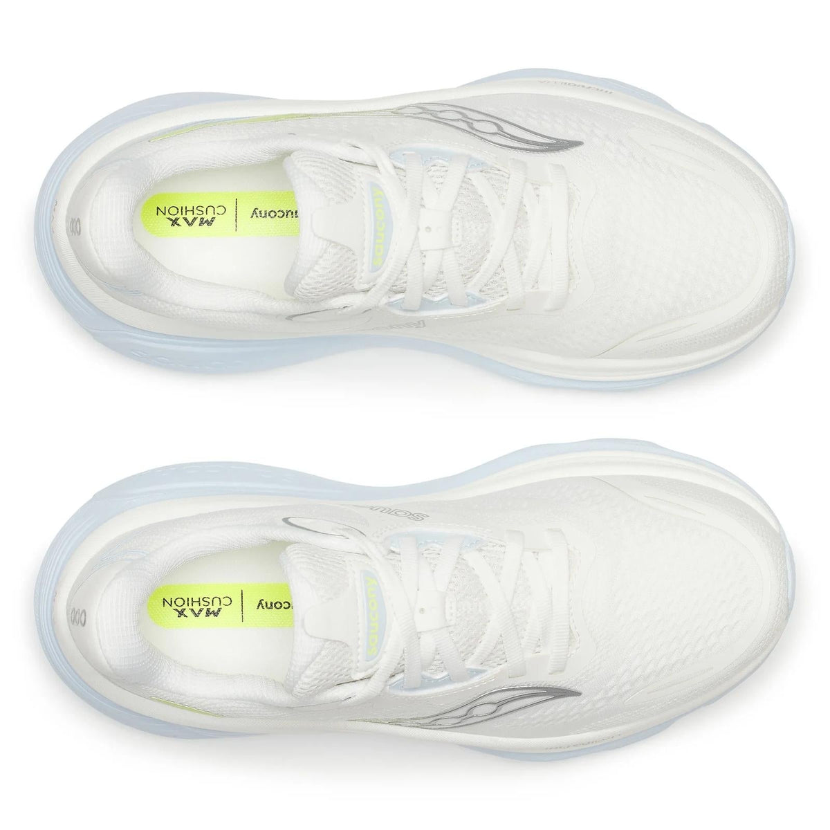 Saucony Women Hurricane 26 Wide - Ivory / Ice Melt