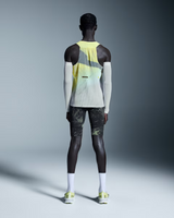 On Men Race Singlet - Limelight / Glacier