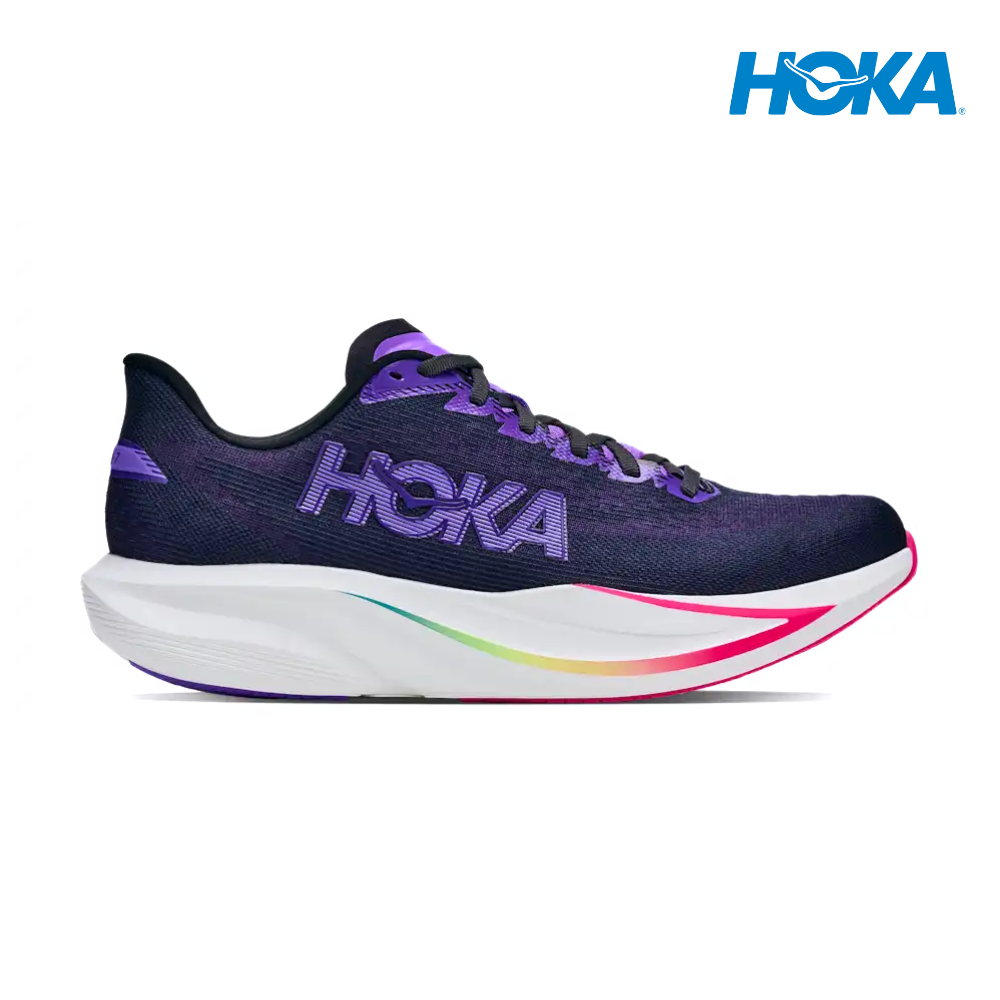 HOKA Men Mach 7 Wide - Carbon Black / Cosmic Purple