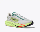 HOKA Men Mach 7 Wide - Frost / Neon Yuzu