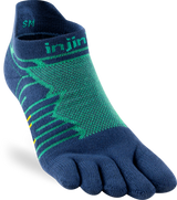 Injinji Ultra Run Midweight No-Show Coolmax - Poseidon