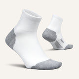 Feetures Active Elite Max Cushion Quarter - White