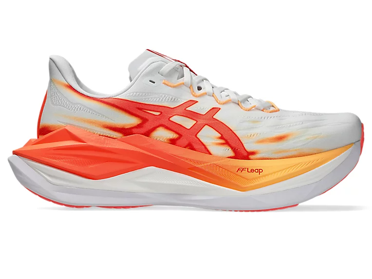 ASICS Unisex Superblast 3 - White / Orange Glow