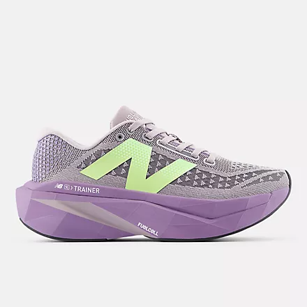 New Balance Women SuperComp Trainer V3 - Truffle Salt / Candied Violet