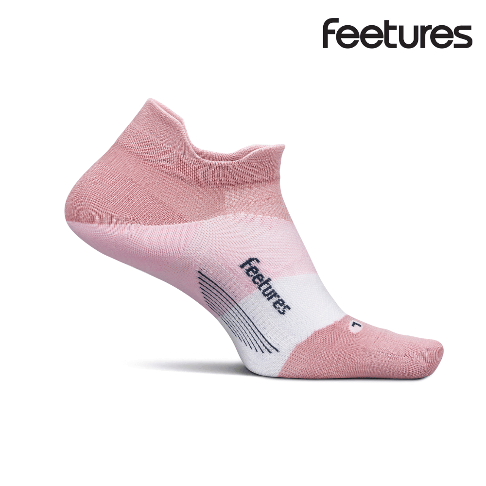 Feetures Active Elite Ultra Light Cushion No Show Tab - Pink Orchard